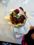 チョコパフェ。