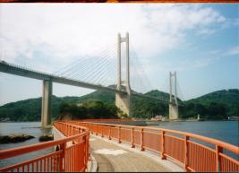 呼子大橋　弁天遊歩橋